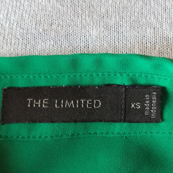 3/$15 NWOT The Limited green button down shirt - Picture 3 of 8